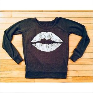 CHASER ( XS ) SILVER BESOS Sweatshirt GRAY